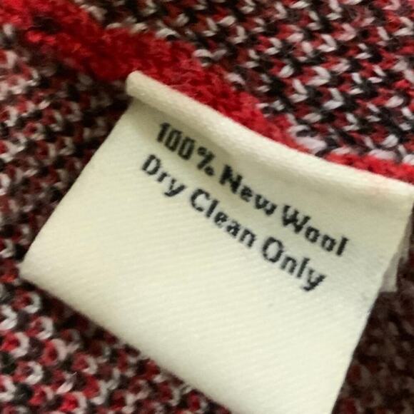 Neve Designs Sleeveless Sweater Womens S Nordic Fair Isle Full Zip Artsy Femine - Picture 5 of 6